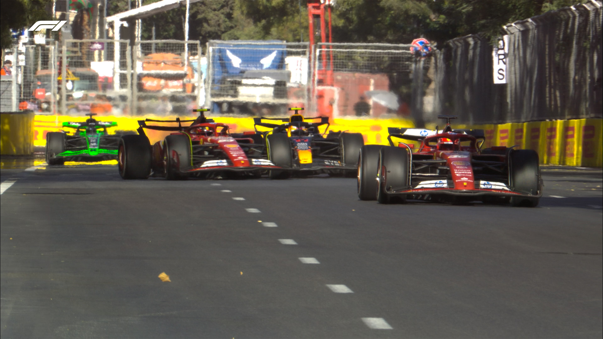 FIA F1 GP Azerbaijan Baku 2024 incidente Perez Sainz penalità
