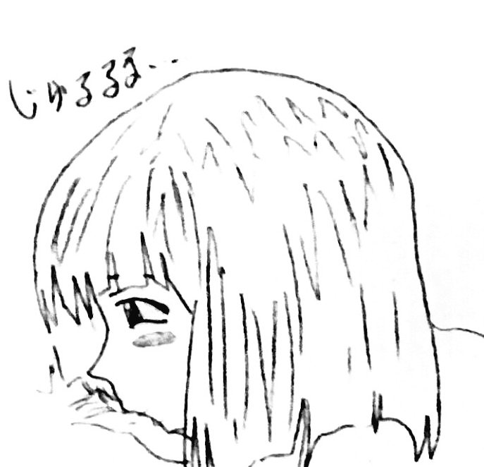 なにか吸ってる花火 