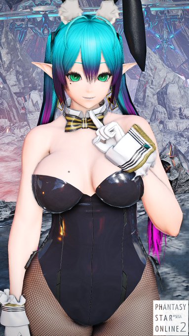 ジト目の女の子すきすきおじさん #PSO2NGS 