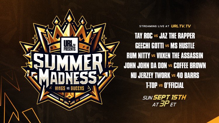 urltv's tweet image. Grab your ppv 👉🏾 urltv.tv
We live today at 3pm ET 
Hashtag #SMKVQ