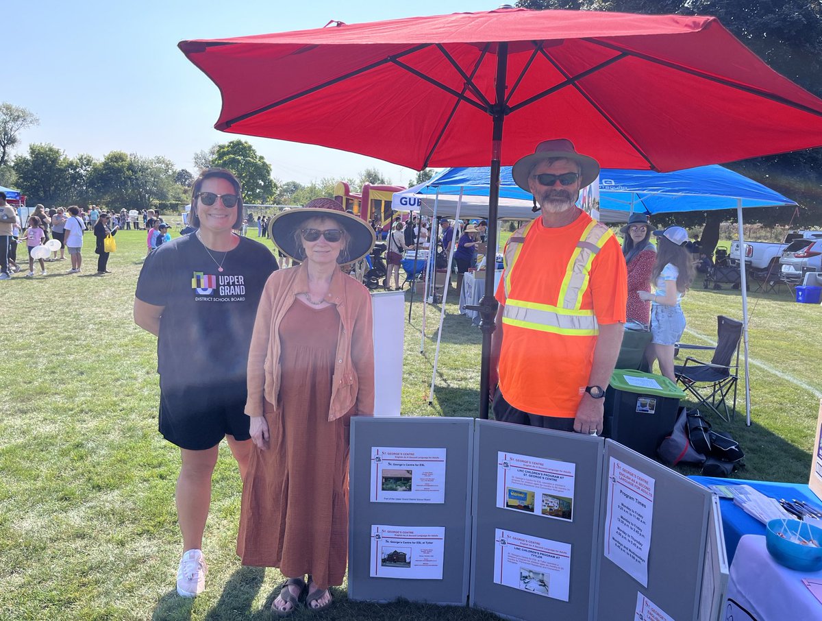 #Adult &amp; Continuing #Education, ESL, high school credits, Skills Upgrading, #PSW so important to our community! Thanks <a href="/ConEdUGDSB/">Continuing Education</a> <a href="/McdowallMelissa/">Melissa McDowall</a> #SheilaGraham for coming to #FallFair <a href="/MesenbrinkRalf/">Ralf Mesenbrink</a> <a href="/ugdsb/">Upper Grand DSB</a> <a href="/GWLocImmPar/">GuelphWellingtonLIP</a>