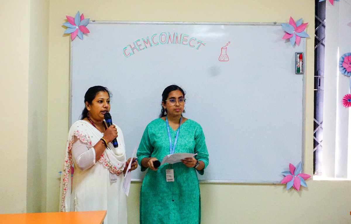 VITAPuniversity's tweet photo. ChemConnect, conducted by the American Chemical Society Student Chapter at VIT-AP University, was a perfect blend of knowledge.
#ChemConnect #VITAP #ACSStudentChapter #ChemistryAndFun #Networking #Innovation #LaughterAndLearning #MeetAndGreet #EventHighlights https://t.co/iUZiz97G0U