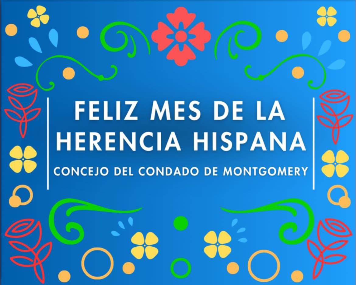 MoCoCouncilMD's tweet photo. ¡Feliz Mes de la Herencia Hispana! 🎉

Celebramos el impacto que los hispanos y latinos han tenido en la formación del tejido cultural, económico y social de los Estados Unidos. Honramos el hermoso tapiz de las culturas que enriquece nuestras vidas en el Condado de Montgomery. https://t.co/IPrzIE3Ri8