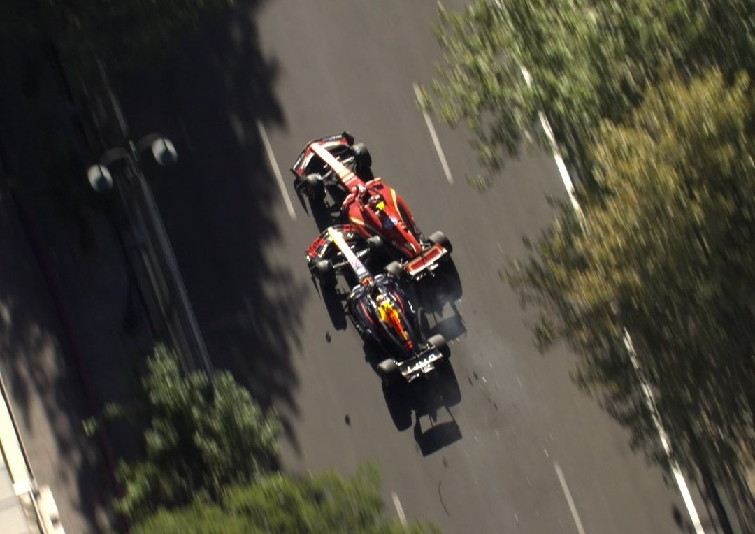 Sainz: hoy me levante re loco
#AzerbaidjanGP