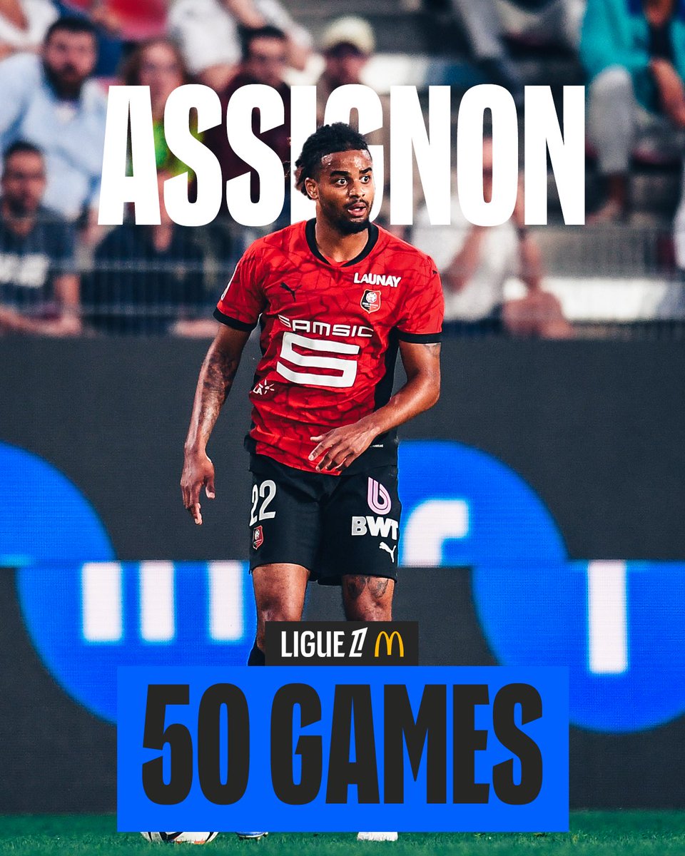 Ligue 1 McDonald's (@ligue1) on Twitter photo 👏 Après avoir prolongé son contrat vendredi dernier, <a href="/LorenzAssignon/">Lorenz Assignon</a> va disputer son 50e match dans l’élite cette après-midi avec son club formateur 🔴⚫️ ! Une victoire pour fêter ça 😉 ? #SRFCMHSC 👏 Après avoir prolongé son contrat vendredi dernier, <a href="/LorenzAssignon/">Lorenz Assignon</a> va disputer son 50e match dans l’élite cette après-midi avec son club formateur 🔴⚫️ ! Une victoire pour fêter ça 😉 ? #SRFCMHSC