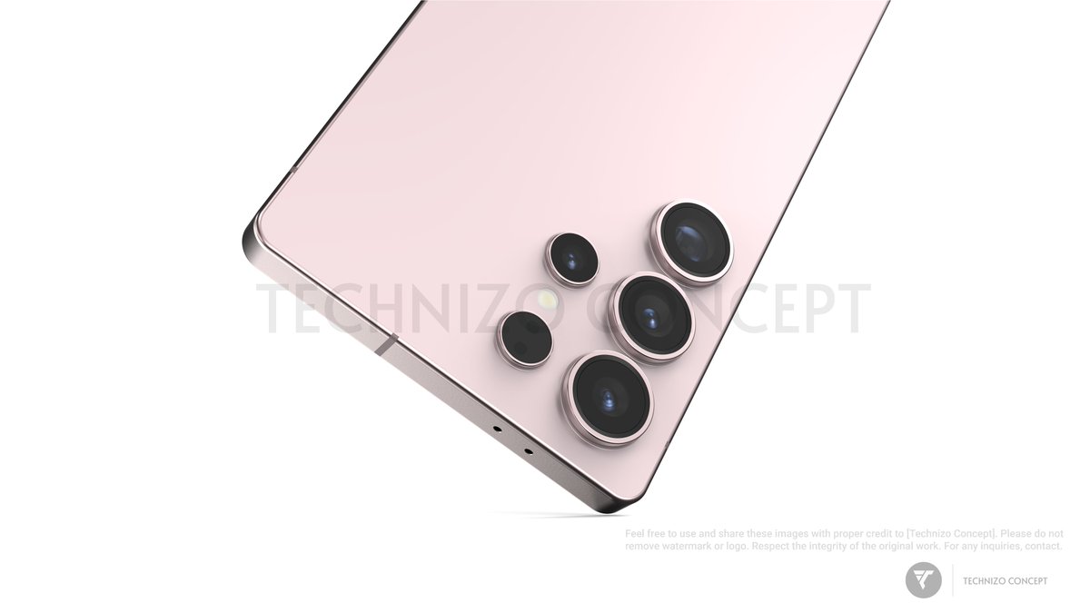 Galaxy S25 Ultra Pink Titanium Renders
#GalaxyS25Ultra #S25Ultra