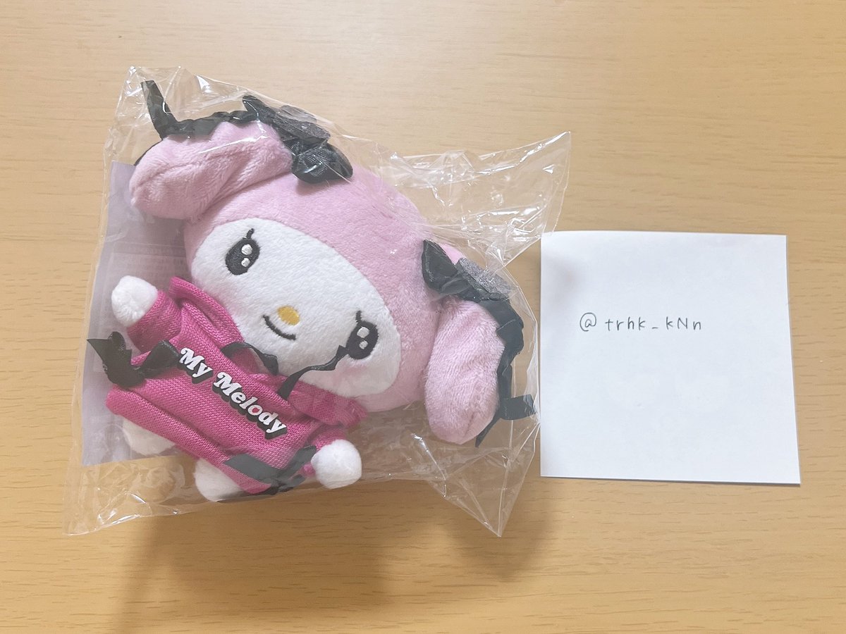 【交換】サンリオ ハッピーくじ Happyくじ
Halloween ハロウィン

譲： ぬいぐるみチャーム マイメロディ
求： フィギュア ばつ丸

郵送での交換希望です。
検索からでもお気軽にお声掛けください。