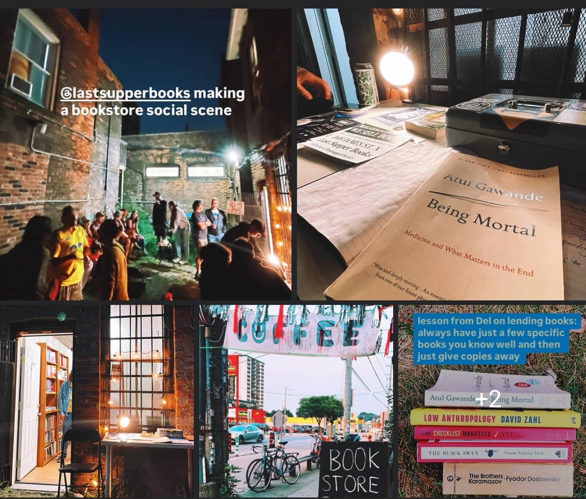 #Supercrawl popup karaoke and popup bookstore. #hamont