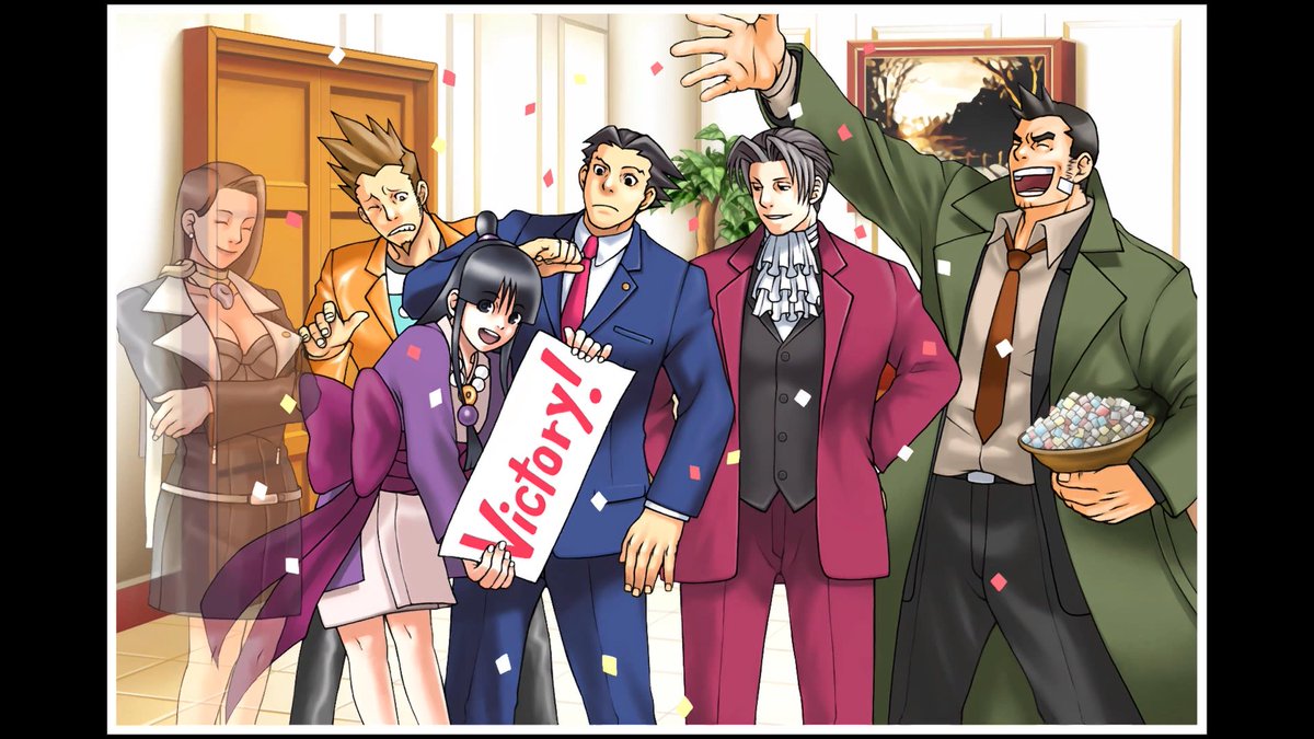 emmanuelkantf's tweet photo. I just finished the first Ace Attorney game. I can say that I am not into visual novels but this one grab me since the beginning. I will play the other two games between other 1 or 2 games. #ps5 #PSshare #aceattorney https://t.co/0zJpqnR7l5