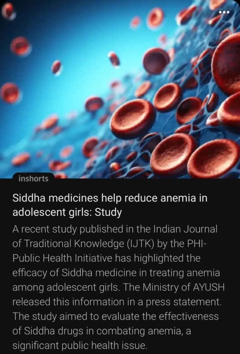 SadhguruJV's tweet image. Among the oldest medical systems in the world, Siddha has lived on- despite bad press- for several millennia purely on the merit of its efficacy. It is just that its focus has been more on the Experience than the Experiment. This study should help Siddha find larger acceptance &amp;amp;…