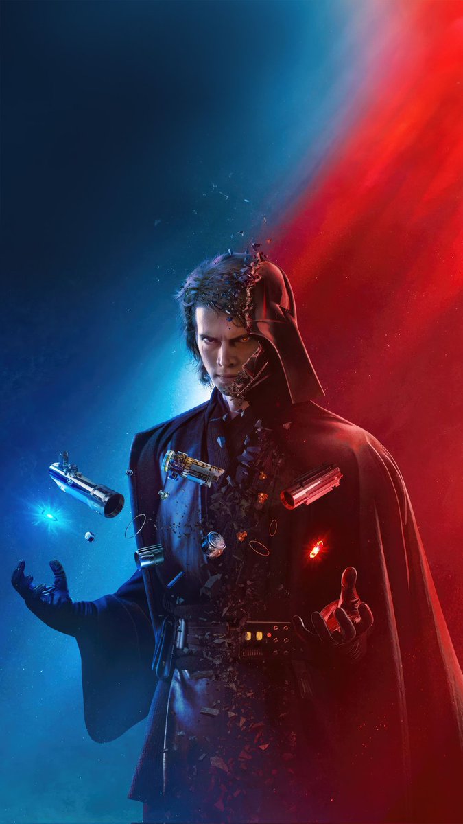XDarthThunderX's tweet image. Who do you blame for Anakin&apos;s fall to the dark side and becoming Vader? ✨