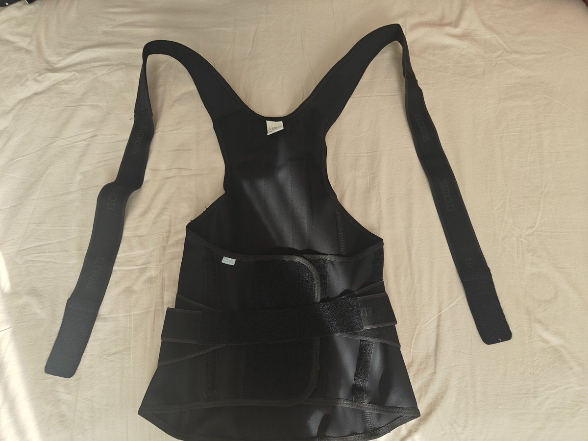 Beelythekid's tweet photo. J'ai une ceinture dorsale Elcross à donner. Taille m, quasi jamais portée car pas la bonne taille
A venir chercher sur place dans le 77 ou envoi (frais de port a votre charge)
Si intéressé -> mp https://t.co/InqeeNPq3z