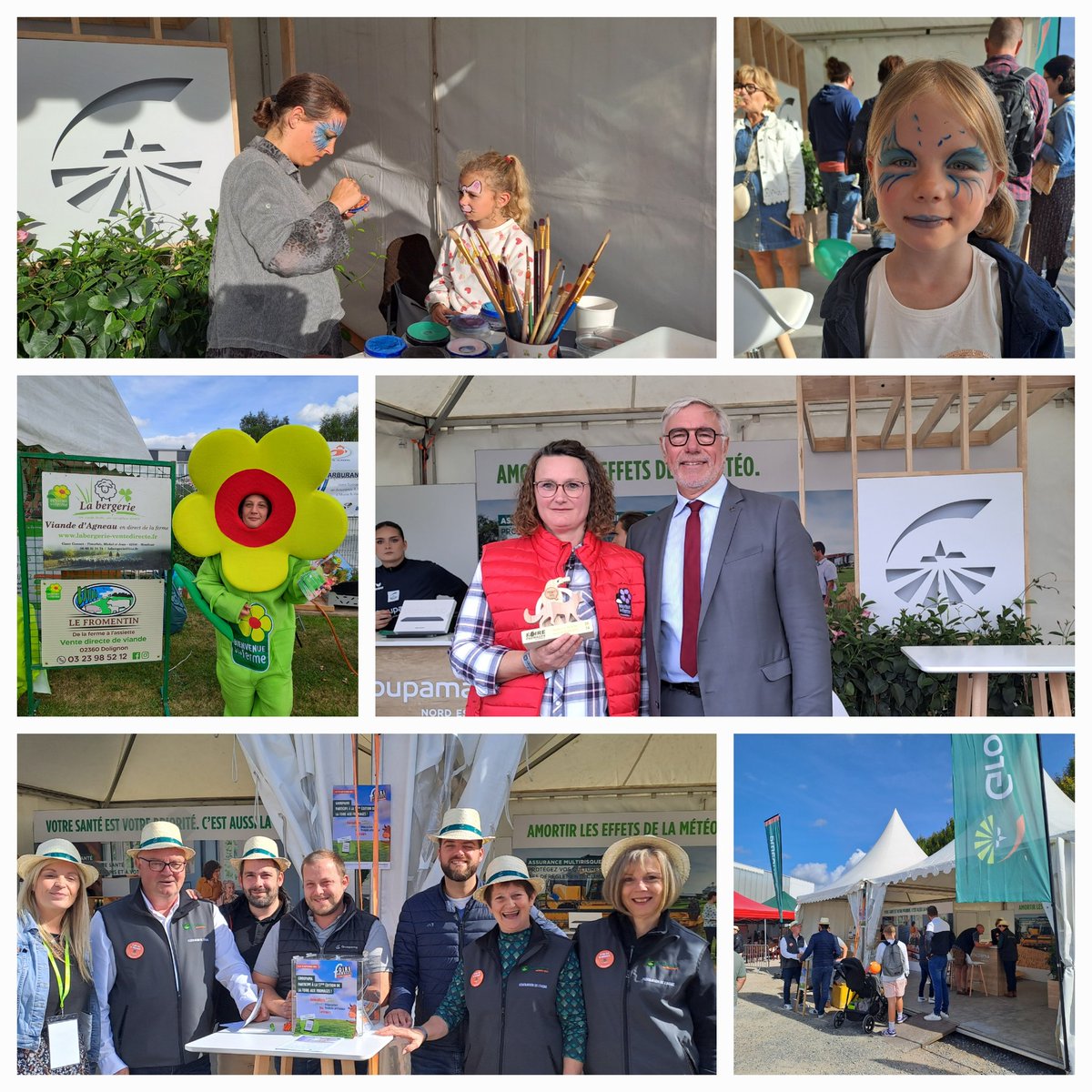 GroupamaFédé02 (@groupamafd02) on Twitter photo #FoireAuxFromages de #LaCapelle : maquillage des enfants par Dorothee et conseils de Sandy sur les vertus des plantes sur le stand <a href="/GroupamaNordEst/">Groupama Nord-Est</a> et nos agriculteurs #Bienvenuealaferme vous régalent avec leurs produits 🏠 ! #FoireAuxFromages de #LaCapelle : maquillage des enfants par Dorothee et conseils de Sandy sur les vertus des plantes sur le stand <a href="/GroupamaNordEst/">Groupama Nord-Est</a> et nos agriculteurs #Bienvenuealaferme vous régalent avec leurs produits 🏠 !