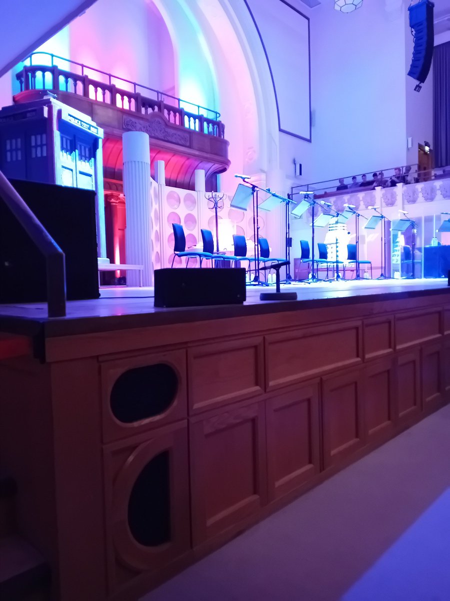 Sat front row about to see the amazing <a href="/bigfinish/">Big Finish Insider</a> stage performance of The Stuff of Legend directed by the wonderful @BarnabyEdwards!