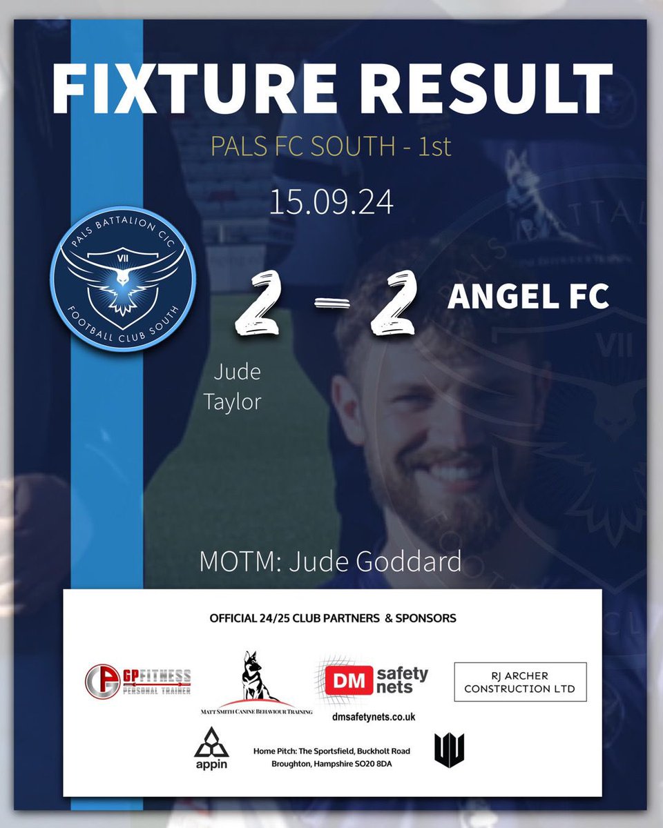 Full time‼️
First draw there second game of the season!

Managements words “frustrating to watch, feel we’ve dropped 2 points. We done well to battle back”

All learning curves onto the next 👊🏼

UTP💙