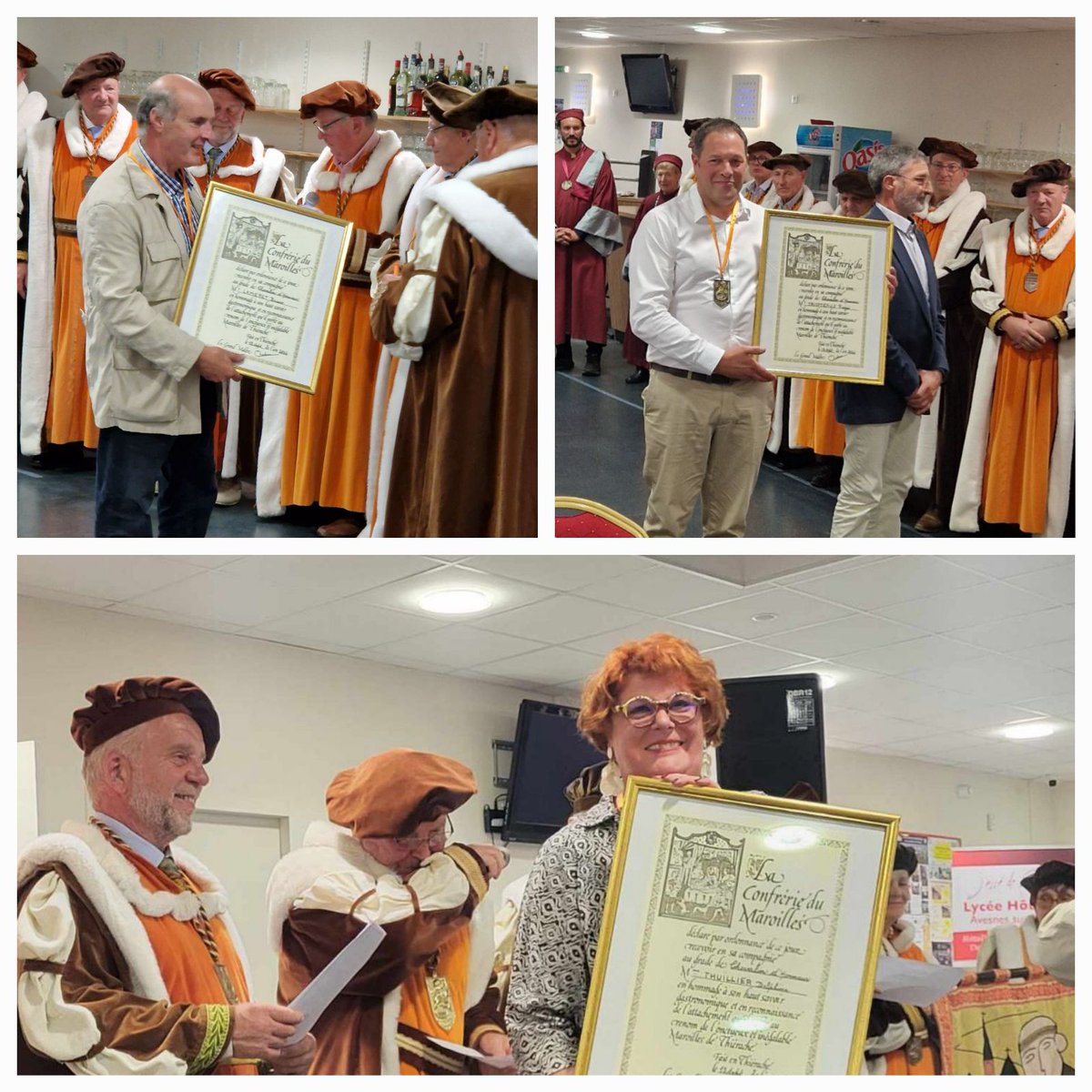 Dupouy Isabelle (@isabelle_dupouy) on Twitter photo #LaFoireAuxFromages #LaCapelle c'est aussi sa #ConfrerieDuMaroilles. Merci à la Confrérie d'avoir mis à l'honneur nos élus et collaborateurs <a href="/GroupamaNordEst/">Groupama Nord-Est</a> #LaFoireAuxFromages #LaCapelle c'est aussi sa #ConfrerieDuMaroilles. Merci à la Confrérie d'avoir mis à l'honneur nos élus et collaborateurs <a href="/GroupamaNordEst/">Groupama Nord-Est</a>