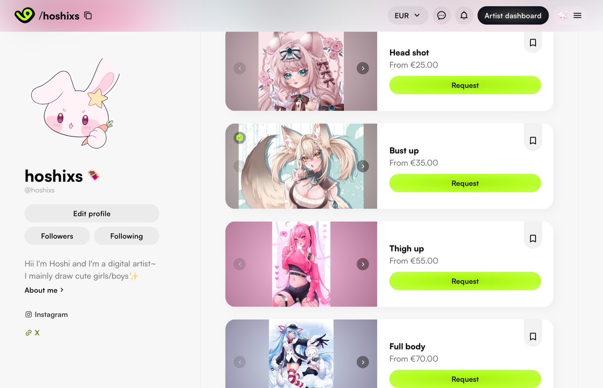 Hoshi✧ VGen Artist tweet media