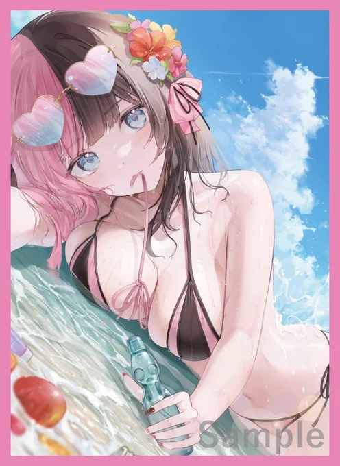 SC2024Autumn/VGGC/メモリアルルミナス 新作情報「ひなの」のスリーブとプレイマットになります。イラストはふぁいず様()になります!※少数頒布となります。 