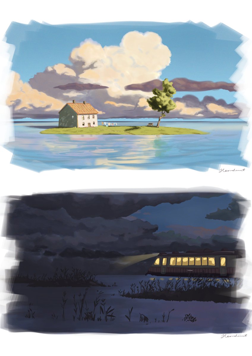 Spirited Away Landscapes