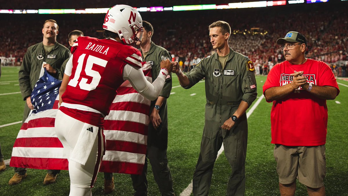 One of the coolest photos from last night. 🇺🇸