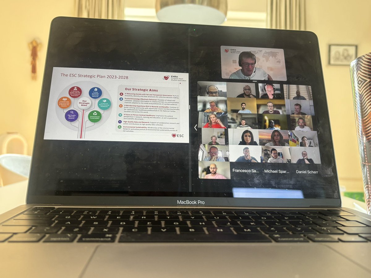 Kevin Vernooy (@kvernooy) on Twitter photo Introduction modele on Zoom of the new DASCAM_EHRA level 3 educational program.
Getting to know everybody to have a headstart during the first module in October in Maastricht, NL
<a href="/DASCAMaastricht/">DAS-CAM</a> <a href="/JordiHeijman/">Jordi Heijman</a> <a href="/purerfellner/">Dr. Helmut Pürerfellner</a> <a href="/Phiso_de/">Philipp Sommer</a> <a href="/EHRAPresident/">EHRAPresident</a> <a href="/MaastrichtU/">Maastricht University</a> <a href="/Dominik_Linz/">Dominik Linz</a> Introduction modele on Zoom of the new DASCAM_EHRA level 3 educational program.
Getting to know everybody to have a headstart during the first module in October in Maastricht, NL
<a href="/DASCAMaastricht/">DAS-CAM</a> <a href="/JordiHeijman/">Jordi Heijman</a> <a href="/purerfellner/">Dr. Helmut Pürerfellner</a> <a href="/Phiso_de/">Philipp Sommer</a> <a href="/EHRAPresident/">EHRAPresident</a> <a href="/MaastrichtU/">Maastricht University</a> <a href="/Dominik_Linz/">Dominik Linz</a>