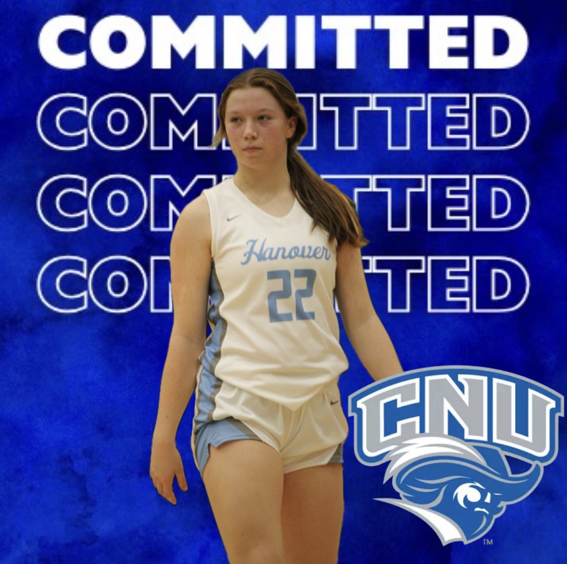 Super excited to announce I will be continuing my athletic and academic career at Christopher Newport University. Go Captains!!🤍💙