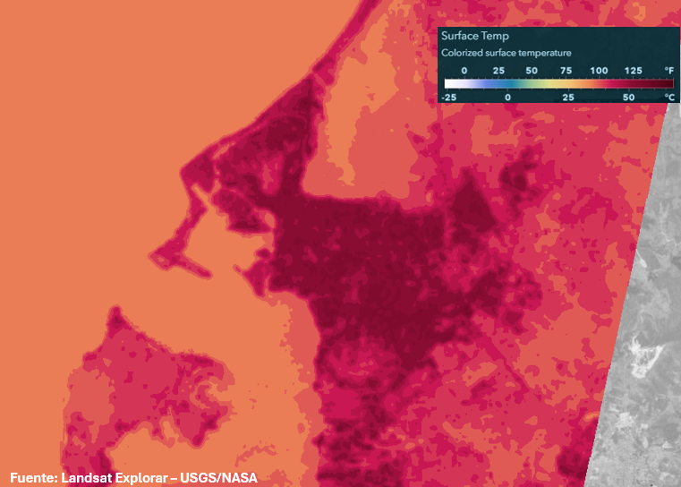 ¿En todos los barrios de Cartagena hace el mismo calor?

No. La temperatura de la superficie terrestre en Cartagena varía significativamente entre diferentes zonas de la ciudad. Por ejemplo, en Castillogrande esta temperatura puede ser hasta 12 grados menos que la de Los