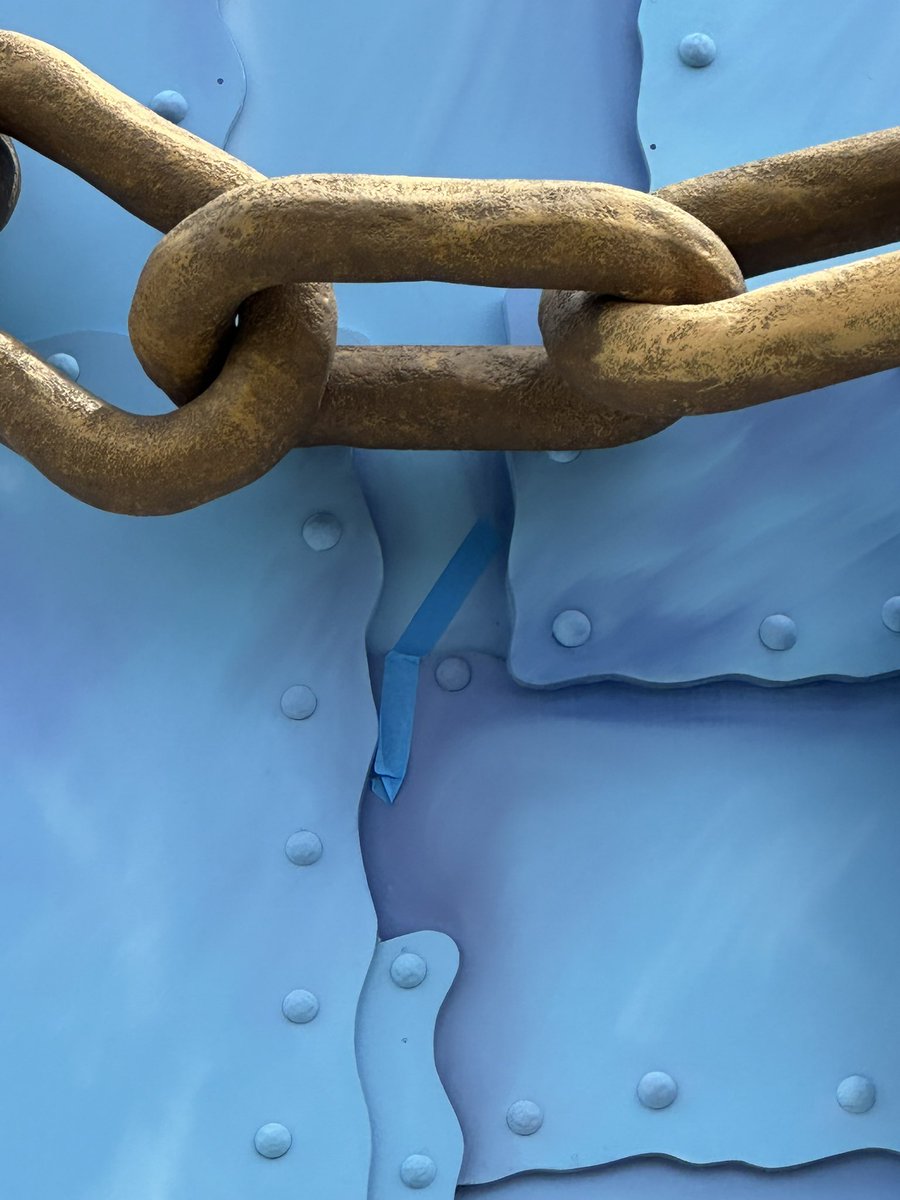 I wonder if this painters tape is structural?
<a href="/UniversalORL/">Universal Orlando Resort</a>