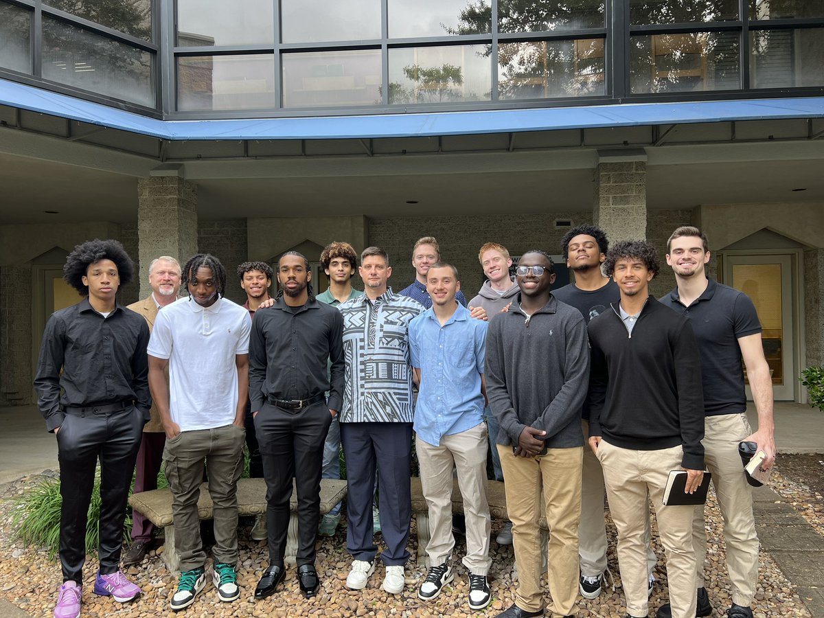 Was a great morning to be with the guys and hear the message at First Baptist of Norfolk…#i✝️matters!!!