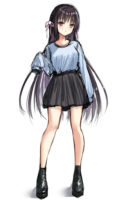 韓国系ナツメさんのラフ 