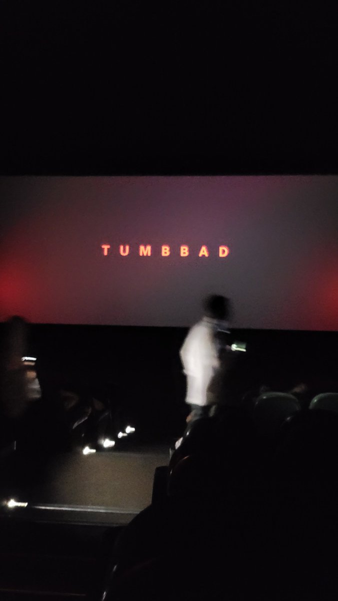 theonlykumar's tweet photo. Tumbbad is housefull! It's great to see this film finally getting the response it deserves.
@s0humshah
#tumbb https://t.co/qeHNO0mypm