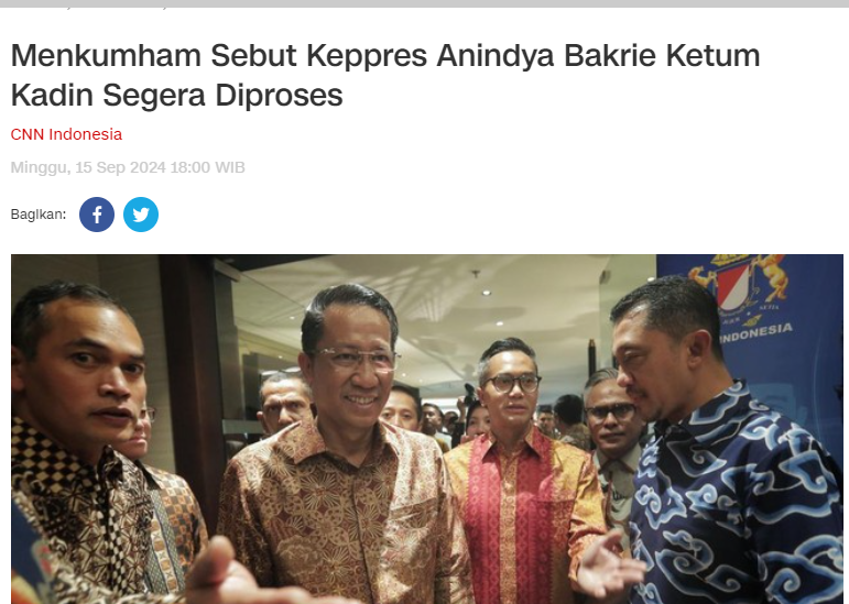 MurtadhaOne1's tweet photo. Ini justru jadi bukti bahwa pemerintah memang terlibat dalam kudeta ketum KADIN https://t.co/2EruNBa4WB