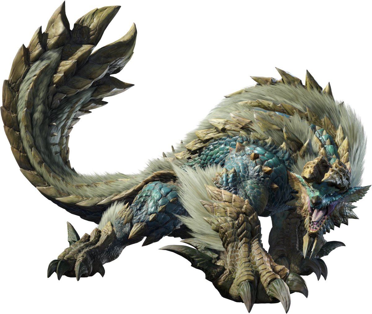 zanment's tweet photo. @FF_XIV_EN While not Final Fantasy, But... (feral soul choice)(Zinogre Monster Hunter) https://t.co/MVowKYwTeq