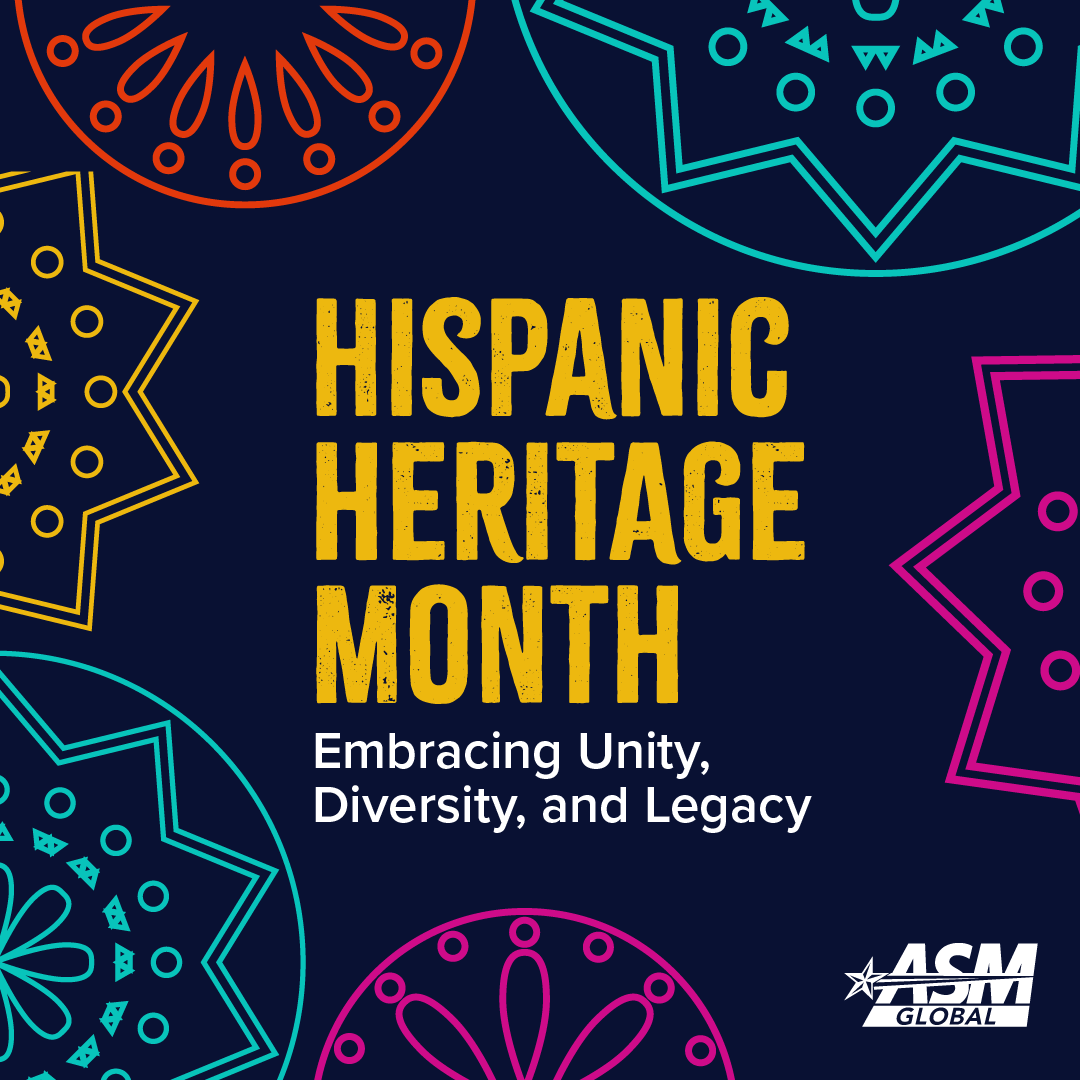 ¡Feliz Mes de la Herencia Hispana!

 Hispanic Heritage Month honors the vibrant diversity of Hispanic and Latino communities, celebrating their global contributions through music, dance, food, and art that energize the live events industry! 🎤 🌎