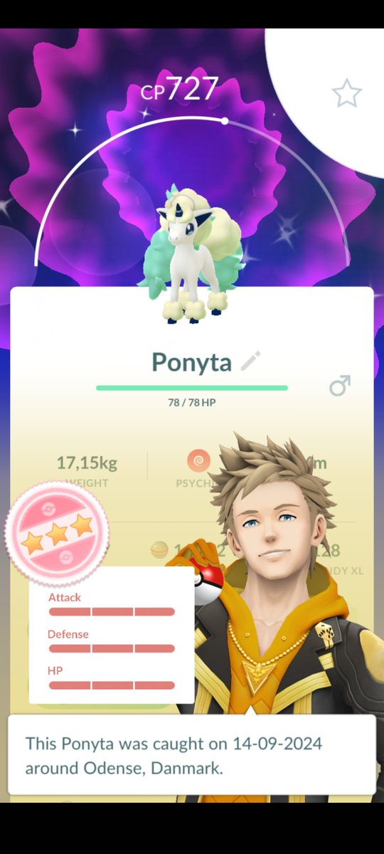 Ever since shiny galarian ponyta was added to the game it has been one of my top asks for lucky trades, but no more 😍🥳  Such a lil cutie 🥰 #PokemonGOCommunityDay #Shundo