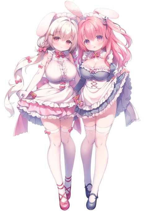 Wさくらちゃん🐰🌸🐰 