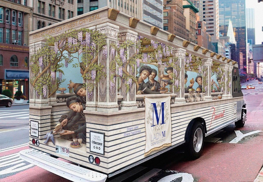 What do you think of this 3D wrap?

Any chance you have seen my 3D truck wrap roaming the streets?