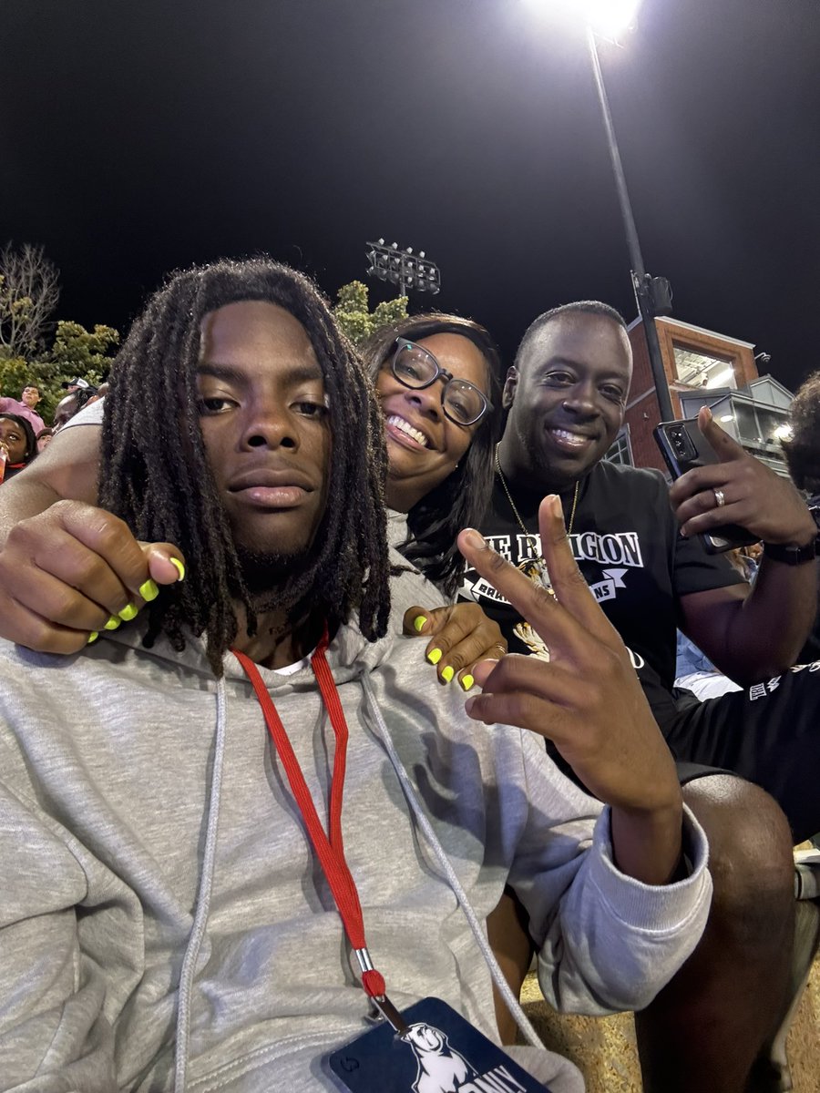 Meubanks0's tweet image. Had a great game day visit @SamfordFootball last night! #WinBig #GoBulldogs
 @CoachScales  @EastsideFB