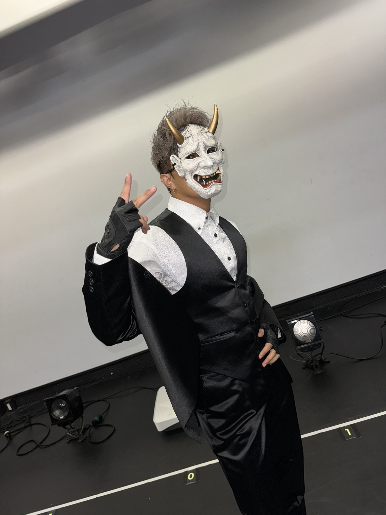 o-menz 般若 チェキ イケイケキメポーズ！ O-MENZ 般若 チェキ ヤンキー衣装 - メルカリ
