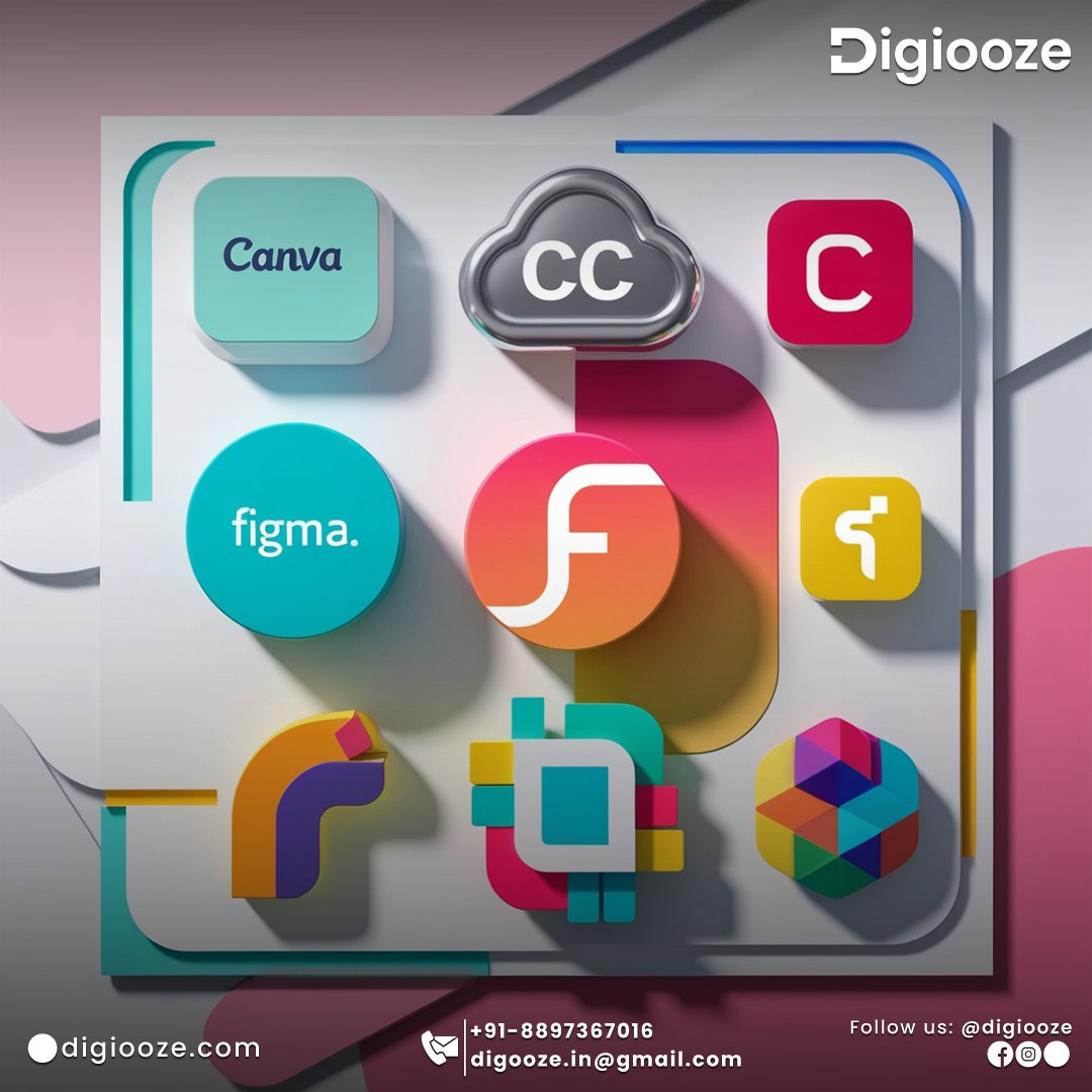 digiooze's tweet image. Looking to up your marketing game with stunning visuals?🎨

Try these essential graphic design tools:

☑️Canva
☑️Adobe Creative Cloud
☑️Figma
☑️Crello
☑️Piktochart

Boost your brand with eye-catching content!🚀
#GraphicDesign #MarketingTools #Canva #AdobeCreative #DesignTips