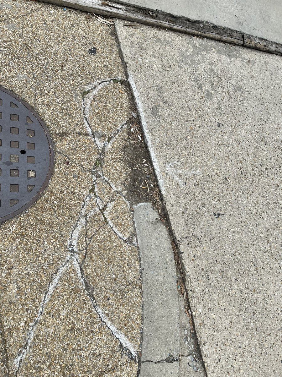 Sidewalk in front of the empty lot at 91 N Street NE needs repair. Creates challenges for pedestrians with wheelchairs, walkers or strollers. <a href="/311DCgov/">DC311</a> <a href="/DDOTDC/">DDOT DC</a>