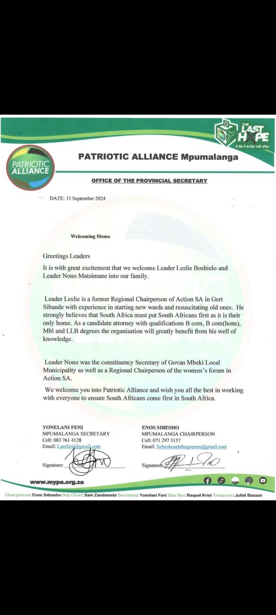 Welcome Home Leaders.DIE HOND IS LOS!!