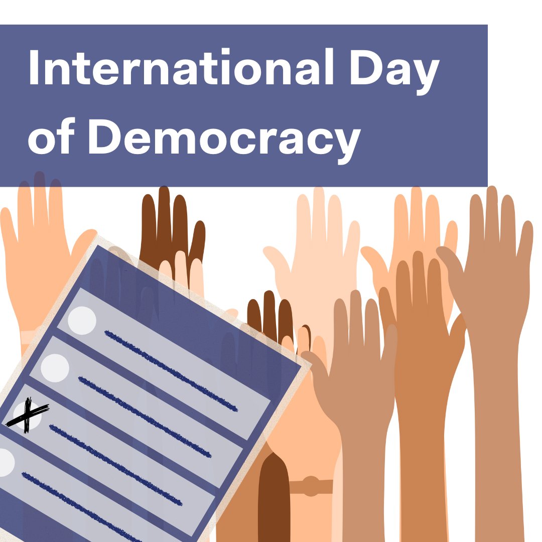 🗺🎉 Happy #IDD2024!

Let’s celebrate the work being done globally to foster and strengthen inclusive democratic practices, and remind ourselves that democratic innovations grounded in the lived experiences and knowledges of communities impacted are the way forward. 💪