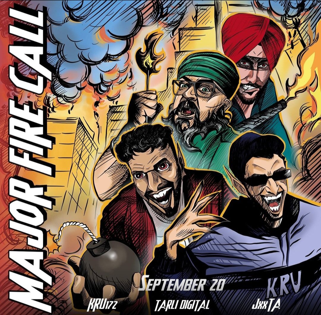 SimplyBhangra News (@simplybhangran) on Twitter photo Upcoming Release
Major Fire Call by <a href="/TarliDigital/">Tarli Digital</a>
<a href="/Kru172/">𝗞𝗿𝘂𝟭𝟳𝟮® | #Farmers</a> #Jxxta
Out on September 20
#tarlidigital #majorfirecall #newpunjabimusic #punjabimusic #bhangra #simplybhangra #simplybhangranews Upcoming Release
Major Fire Call by <a href="/TarliDigital/">Tarli Digital</a>
<a href="/Kru172/">𝗞𝗿𝘂𝟭𝟳𝟮® | #Farmers</a> #Jxxta
Out on September 20
#tarlidigital #majorfirecall #newpunjabimusic #punjabimusic #bhangra #simplybhangra #simplybhangranews