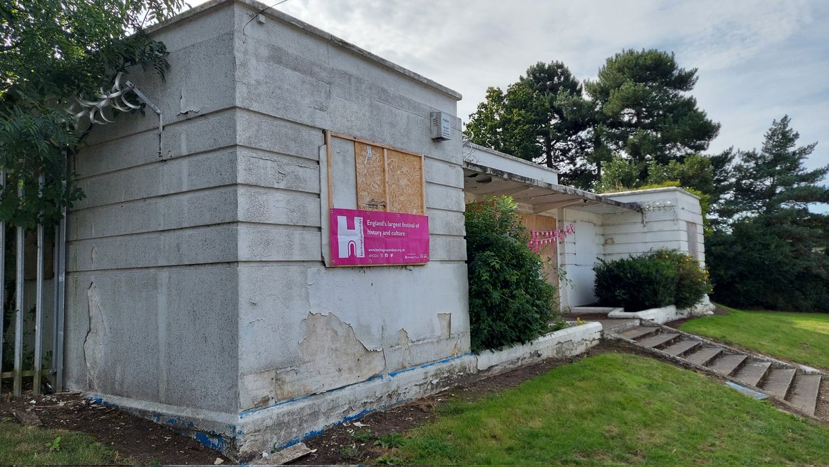gramorb's tweet image. After a 20-year local campaign, Broomhill Pool is about to come back from the dead. Heritage Open Day, 15/09/2024.