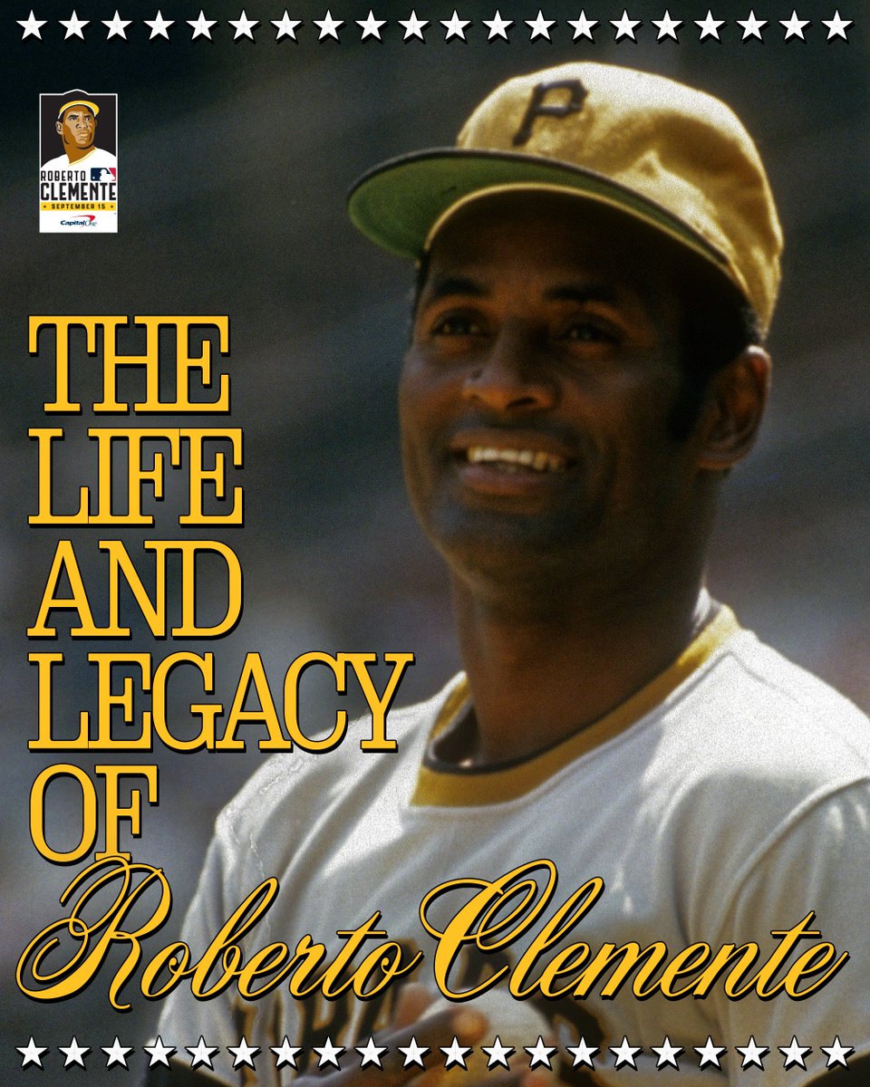 Today we honor and remember The Great One, the legendary Roberto Clemente. #ClementeDay