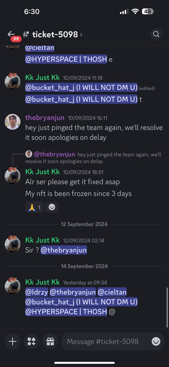 xstacyfr's tweet photo. Sir its been week + im literally tended @thebryanjun @hyperspacexyz @Idrzy_ https://t.co/a2zlxcWvYX
