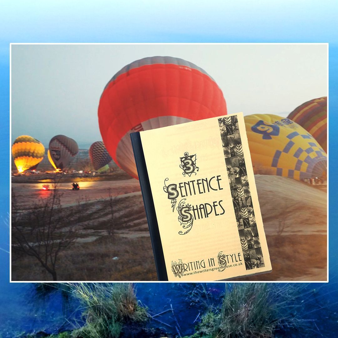 In Week 3 of the WRITING IN STYLE COURSE, you go up in a hot-air balloon, to play with how sentence shapes heighten drama, and how to change them easily. Each class's free-writing adventures perfectly balances exploring the effects of style. Find out more: buff.ly/3Tg2hc1