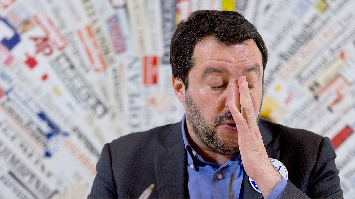 euronews's tweet photo. Italian Deputy PM Matteo Salvini faces possible six years in prison over migrants case #EuropeNews https://t.co/I8i6NRLuQ5 https://t.co/m0CrIUzoDJ
