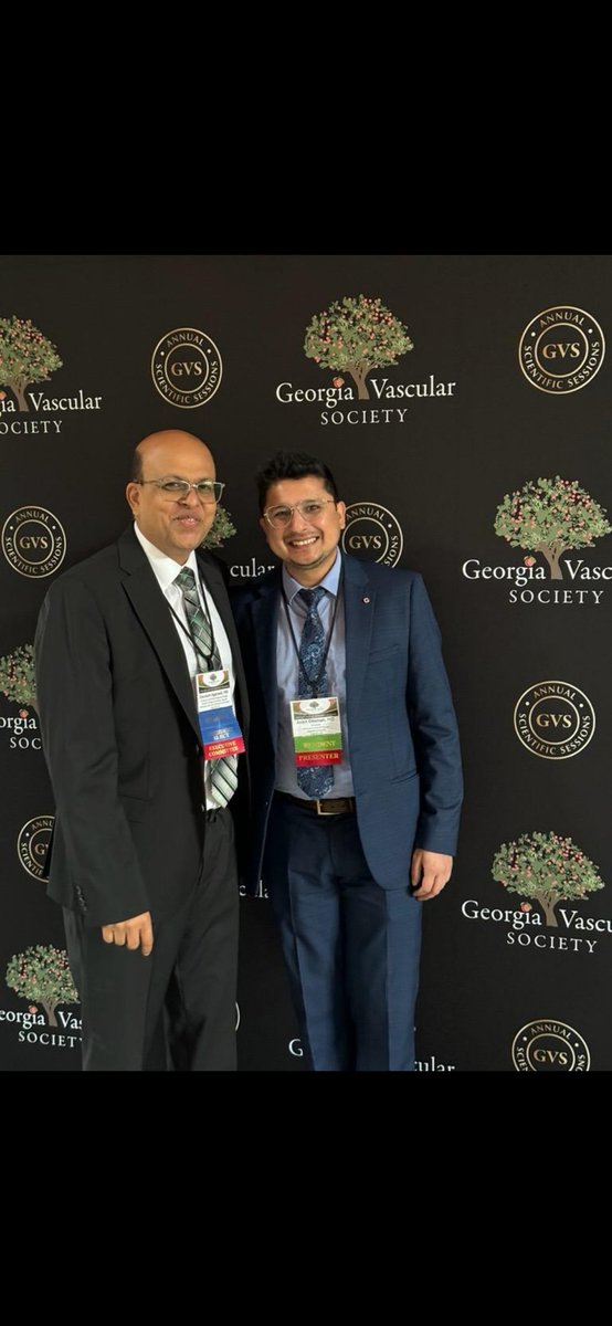 AJSooHooMD's tweet photo. Excellent presentation on AVG function with central venous stenosis by @MCG_Surgery PGY-3 Ankit Dhiman at the @VascularGeorgia 2024 GVS . https://t.co/HhVHgGGyE4